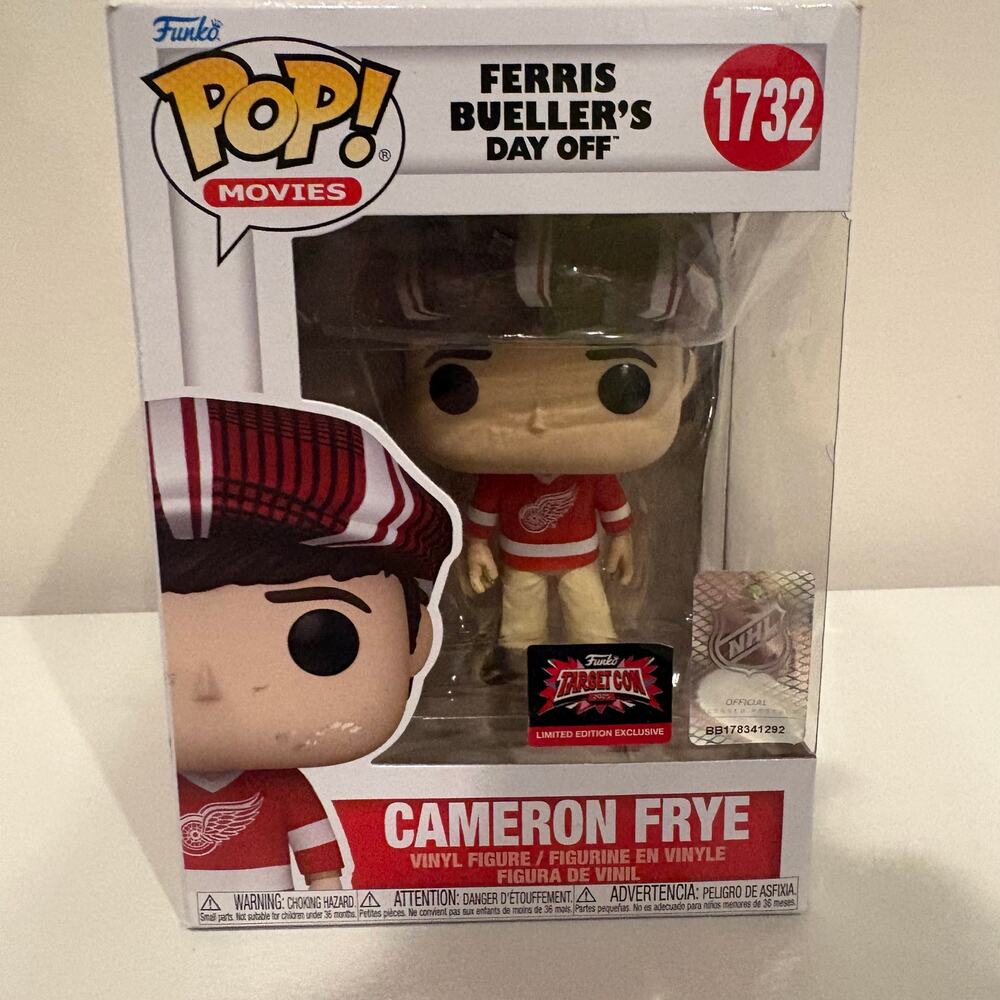 Ferris Bueller's Day Off Cameron Frye NHL Red Wings Funko Pop 1732